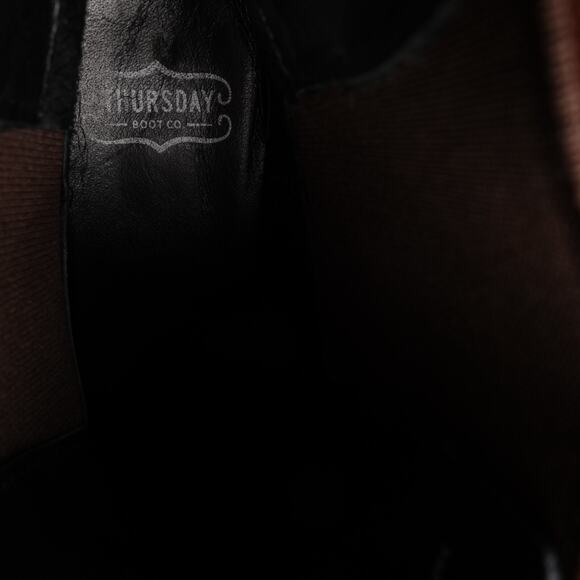 Thursday Boot Company Womens SZ 8.5 Brown Duchess Chelsea Suede Pull On Western - Picture 13 of 15